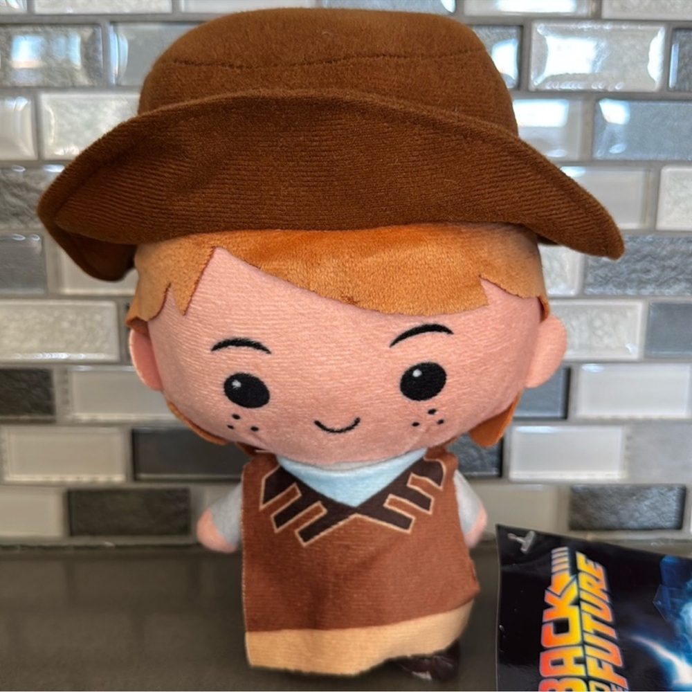 Back to the Future Western Marty McFly Plush Universal Studios / 8” / BRAND NEW